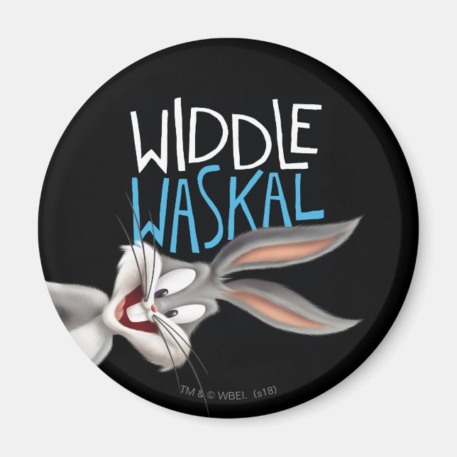 BUGS BUNNY™- Widdle Waskal Magnet (Front)