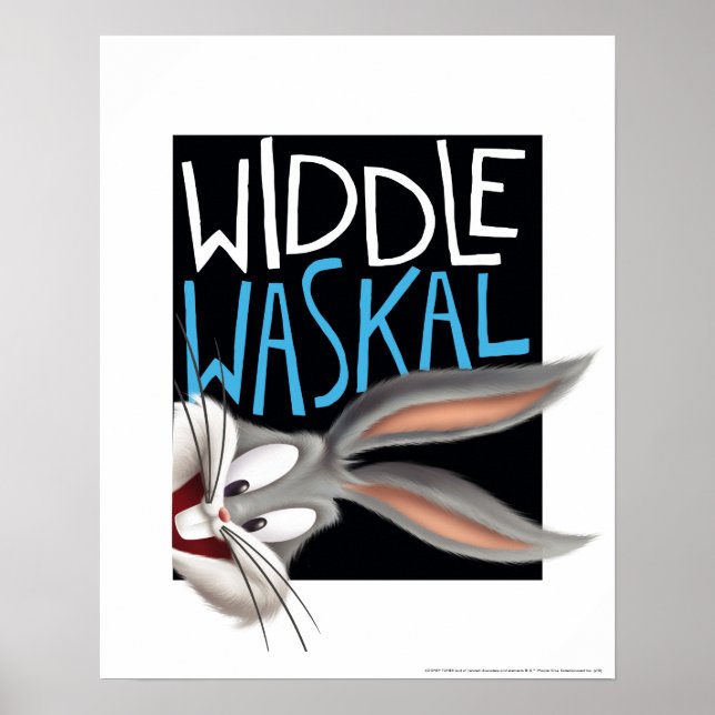 BUGS BUNNY™- Widdle Waskal Poster (Front)