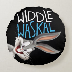 BUGS BUNNY™- Widdle Waskal Round Cushion