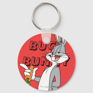 BUGS BUNNY™ With Carrot Key Ring