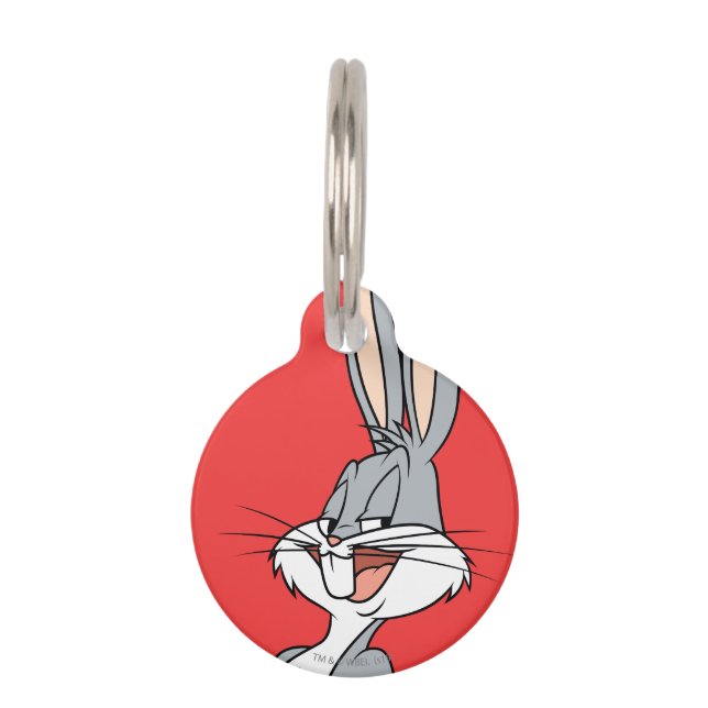 BUGS BUNNY™ With Carrot Pet Tag (Front)