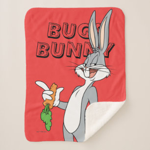 BUGS BUNNY™ With Carrot Sherpa Blanket