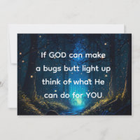 Bugs Butt Light Up Firefly Lightning bug Funny
