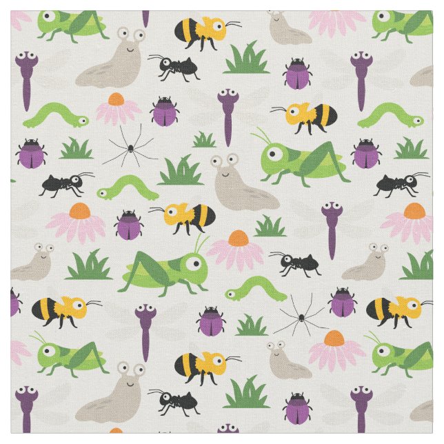 Bugs Fabric (Close Up)