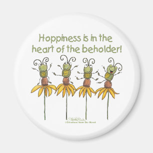 Bugs on Flowers Magnet