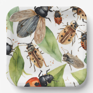 Bugs Paper Plate
