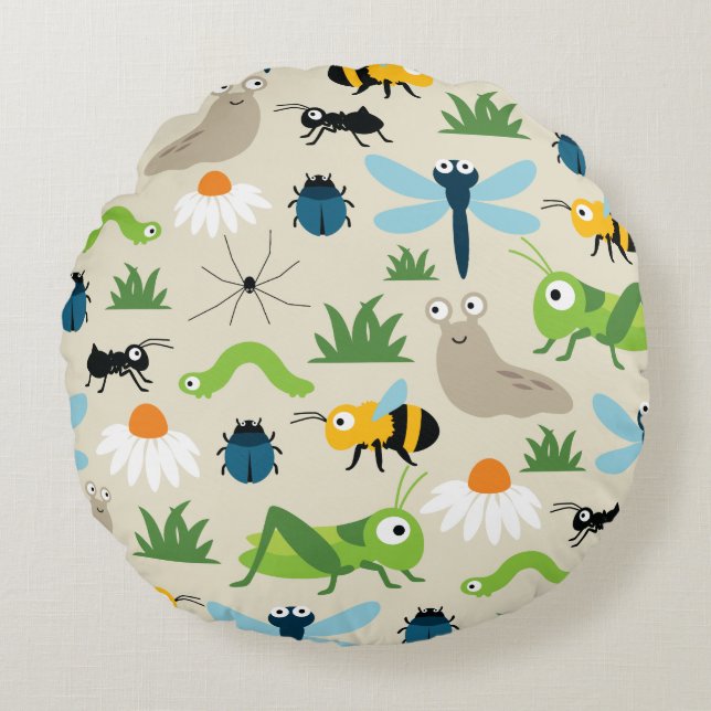 Bugs Round Cushion (Front)