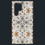 Bugs Samsung Galaxy Case<br><div class="desc">Hand-drawn symetrical pattern with various bugs-beetles,  butterflies and spiders</div>