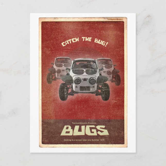 Bugs: Sand Scorcher Postcards (Front)
