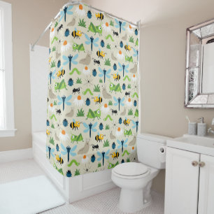 Bugs Shower Curtain