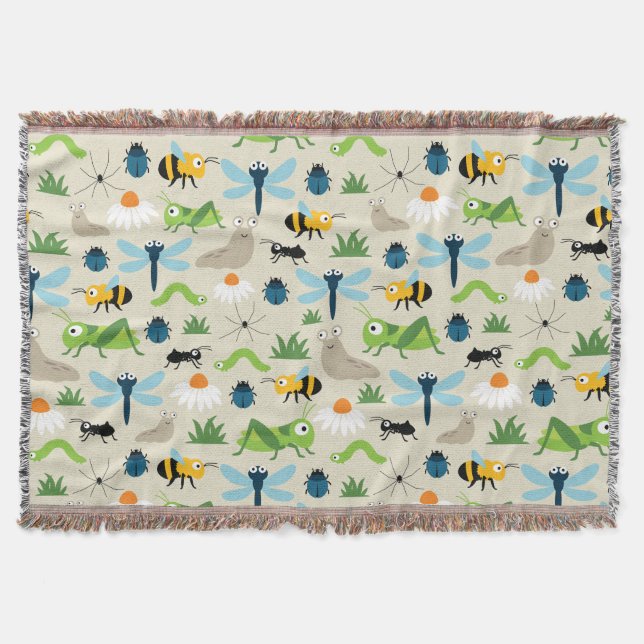 Bugs Throw Blanket (Front)