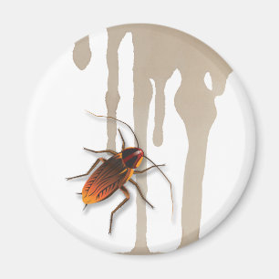 Bugzeez_Icky Sticky Roaches dripping fridge magnet