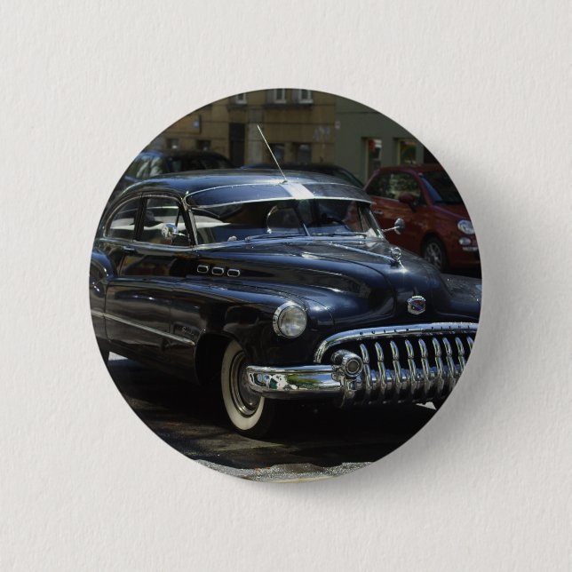 Buick Dynaflow 6 Cm Round Badge (Front)