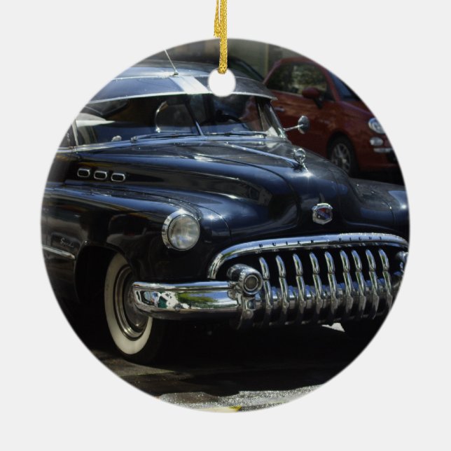 Buick Dynaflow Ceramic Tree Decoration (Back)