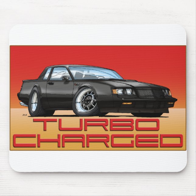 BUICK_GN_TURBO MOUSE PAD (Front)