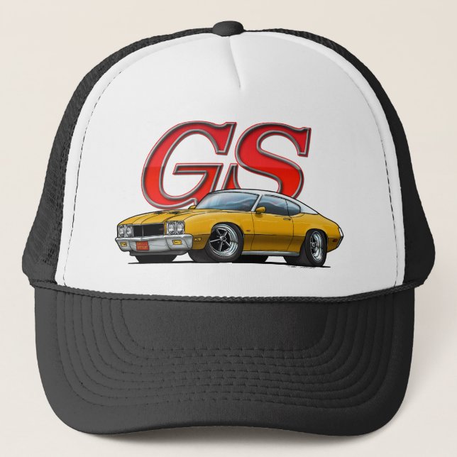 Buick GS_Gold VW Trucker Hat (Front)
