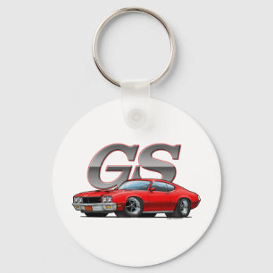 Buick GS_red Key Ring