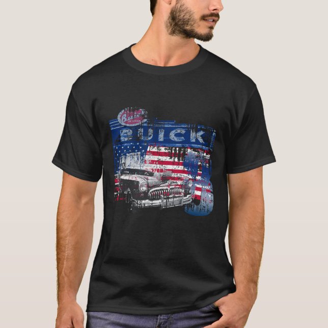 Buick Super Estate 8 original factory label USA T-Shirt (Front)