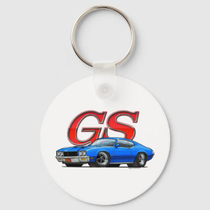BuickGS_blue Key Ring