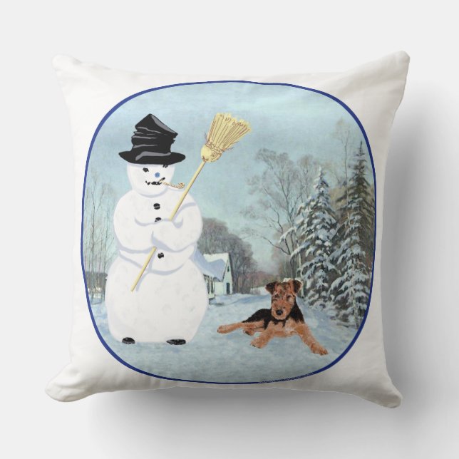 Build a Snowman Cushion (Front)