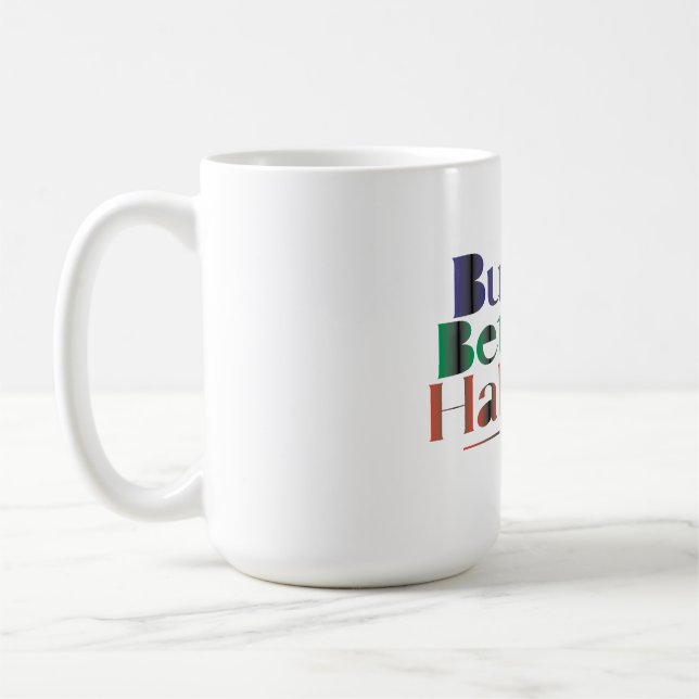 Build Better Habits Coffee Mug (Left)