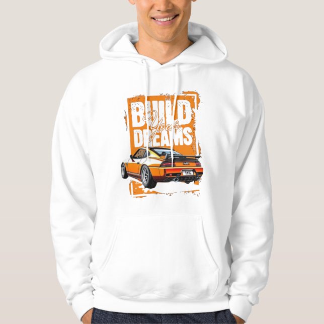 Build Dreams – Driven to Succeed Pullover Hoodie  (Front)