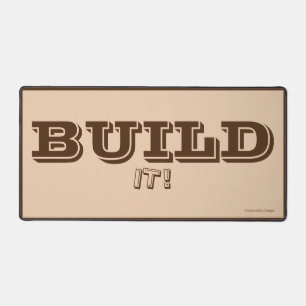 BUILD IT! Desk Mat