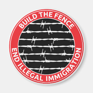 Build The Fence Magnet