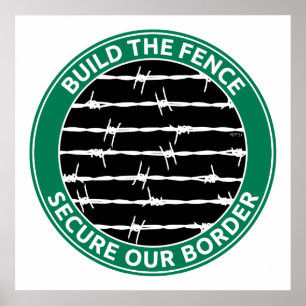 Build The Fence Poster