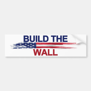 Build The Wall Bumper Sticker