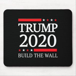 Build The Wall Vote Trump Campaign Mouse Pad