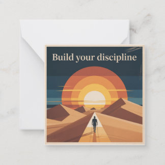 Build Your Discipline Card
