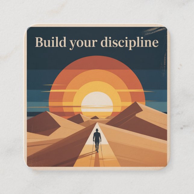 Build Your Discipline Enclosure Card (Front)