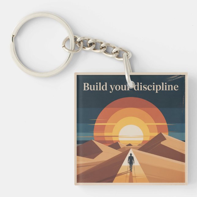 Build Your Discipline Key Ring (Front)
