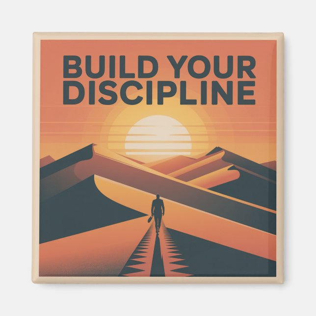 Build Your Discipline Magnet (Front)