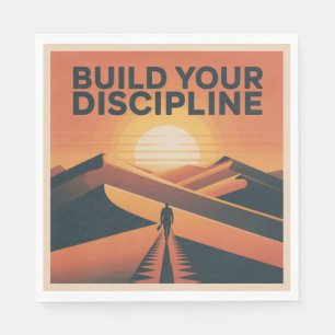 Build Your Discipline Napkin