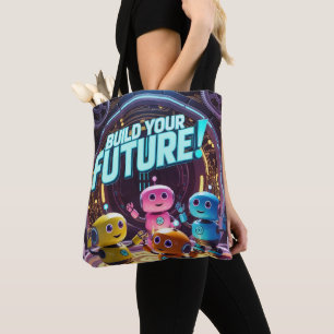 Build Your Future with Kids in Space Tote Bag