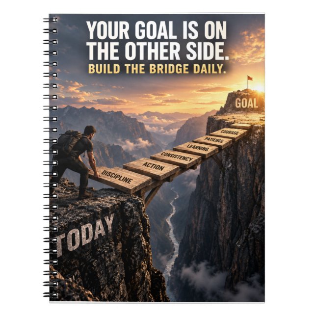 Build Your Success Bridge Notebook (Front)