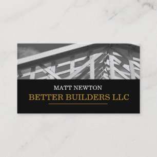 Builder Architect Contractor Construction Business Card