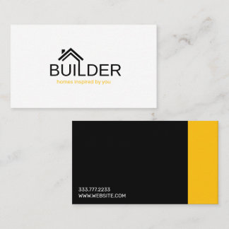 Builder Architect Interior Designer Business Card