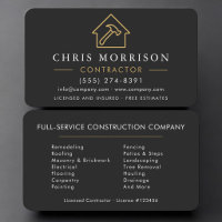 Builder Construction Black Gold