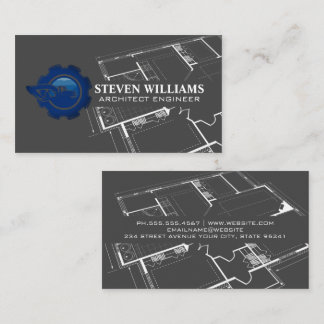 Builder Logo | Blueprint Business Card