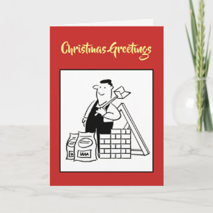 Builder or Building Company Christmas Card