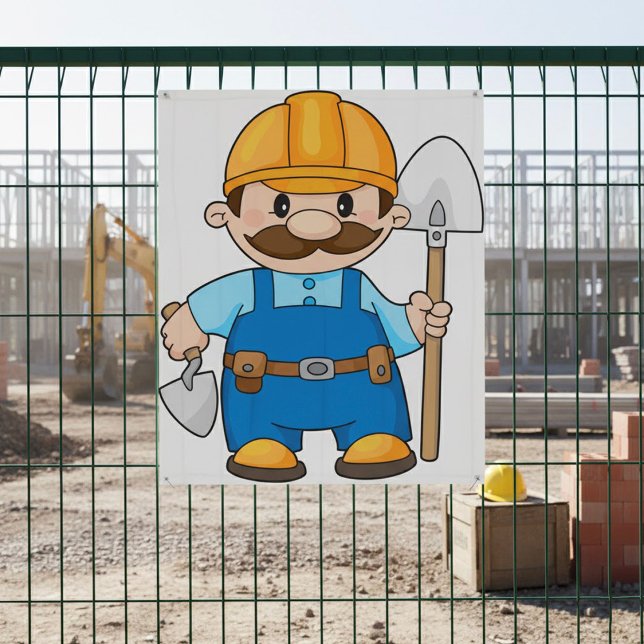 Builder With A Shovel Poster (Creator Uploaded)