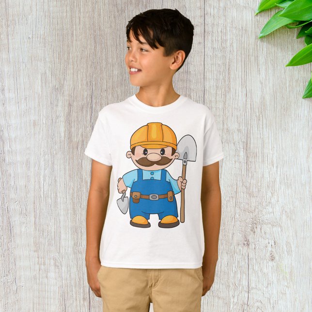 Builder With A Shovel T-Shirt (Creator Uploaded)