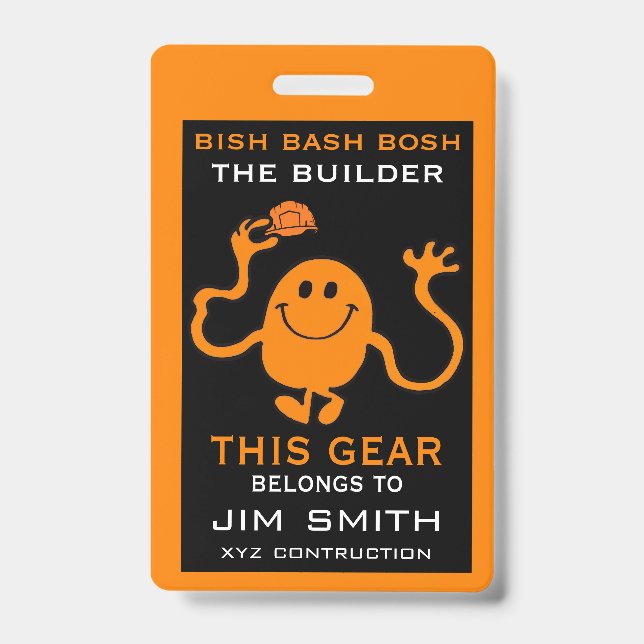 Builders Bag ID Badge (Front)