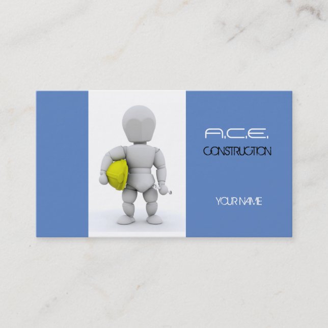 Builders/Construction Business Card (Front)