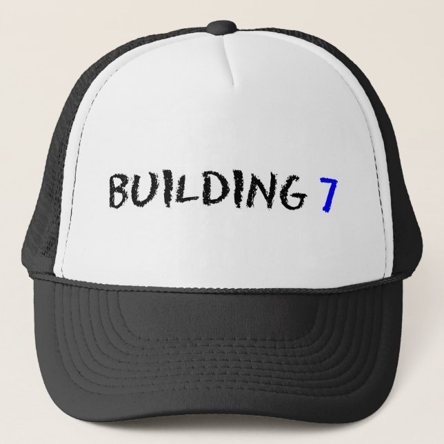 BUILDING 7 TRUCKER HAT (Front)