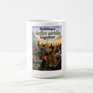 Building a Better World Together Coffee Mug