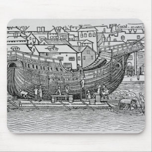 Building a Ship Mouse Pad